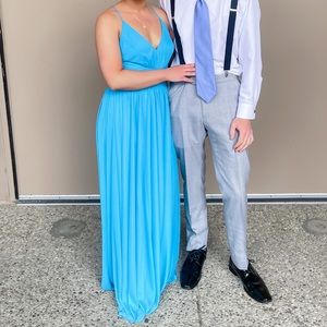 Blue David’s Bridal Bridesmaid Dress size 6